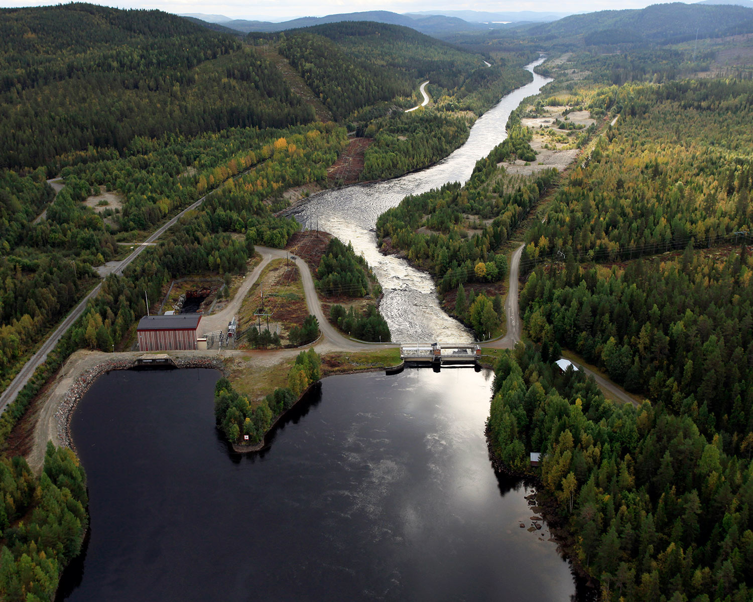 Hoting hydropower plant