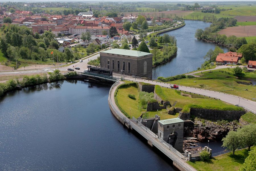 Laholm hydropower plant