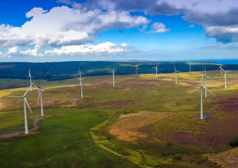 Windturbines in Ireland